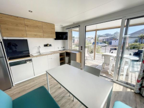 Mobil-home Grand Confort, 4 pers, 2 ch, Piscine chauffée, Wifi, Animaux, Parking - FR-1-361A-93